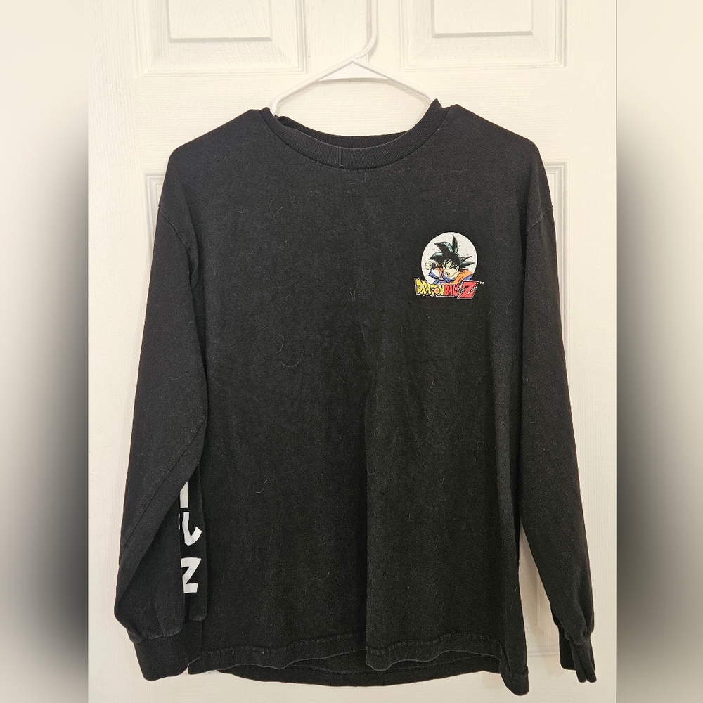 Black Dragon Ball Z Long Sleeve T Shirt